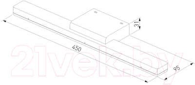 Подсветка для картин и зеркал Elektrostandard Protect MRL LED 1111