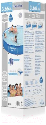 Каркасный бассейн Bestway Steel Pro 56706
