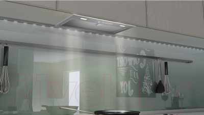 Вытяжка скрытая Elikor Casper 52Н-450-П3Д (нержавеющая сталь)