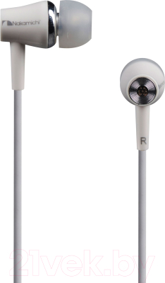 Наушники-гарнитура Nakamichi NM-CE100(WH) - фото