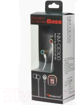 Наушники-гарнитура Nakamichi NM-CE300(GD)