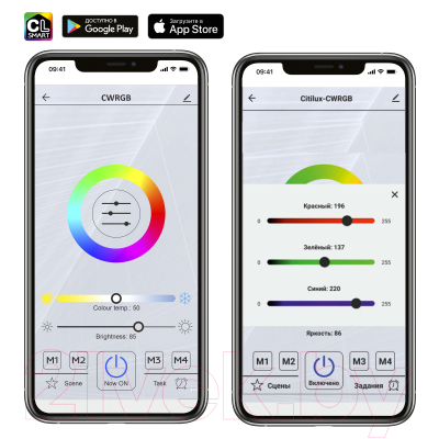 Потолочный светильник Citilux Паркер CL225A160E