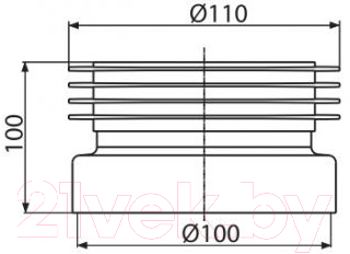 Манжета для унитаза Alcadrain A99