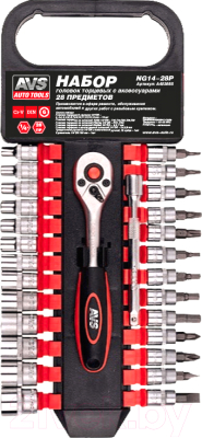 Трещотка AVS NG14-28P / A40368S - фото