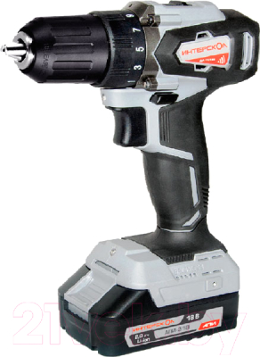 Аккумуляторная дрель-шуруповерт Интерскол ДА-13/18ВК (575.2.2.70) - фото