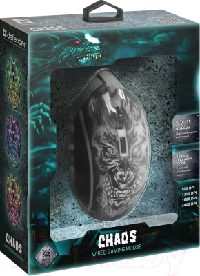 Мышь Defender Chaos GM-033 / 52033