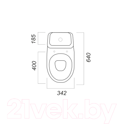 Унитаз напольный Sanita Марс Комфорт MRSSACC01030413R