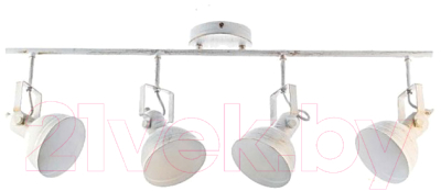 Люстра Aitin-Pro НПБ A677/4W (белый/золотая патина) - фото