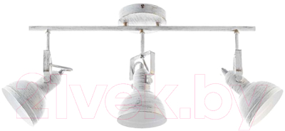 Люстра Aitin-Pro НПБ A677/3W (белый/золотая патина) - фото