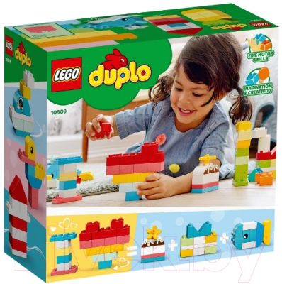 Конструктор Lego Duplo Шкатулка-сердечко / 10909