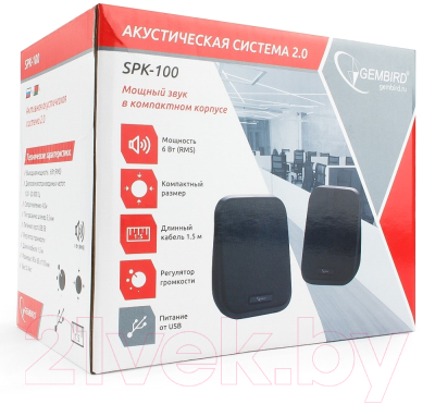 Мультимедиа акустика Gembird SPK-100
