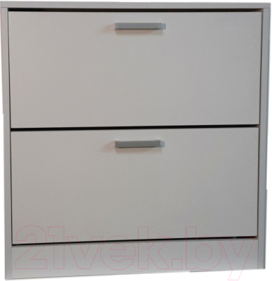 Тумба для обуви Элана 2.50т (белый/белый) - фото