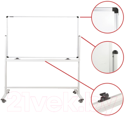 Магнитно-маркерная доска Brauberg Premium / 236927