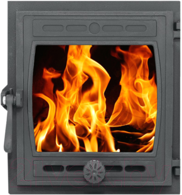 Дверца печная Литком Кижи ДТГ-8С (Р) 29х32.5 - фото