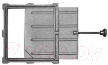 Задвижка дымохода Литком ЗВ-5А (Р) - фото