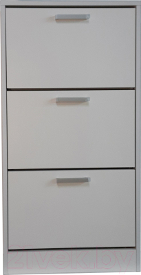 Тумба для обуви Элана 3.50т (белый/белый) - фото