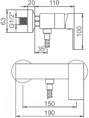 Смеситель Gerhans K12025