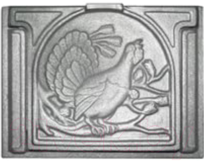 Дверца печная Литком Прочистная ДПр-3 (Р) 18.2х13 - фото