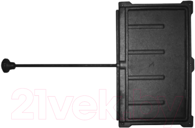 Задвижка дымохода Литком ЗВ-7А (Р) - фото