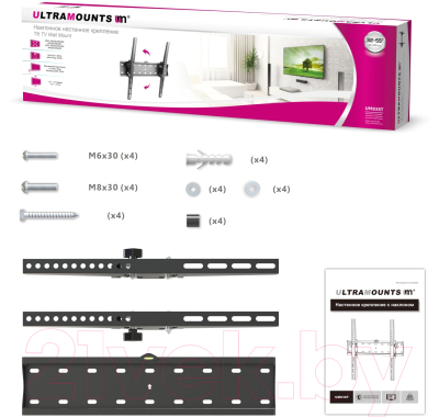 Кронштейн для телевизора Ultramounts UM 838T