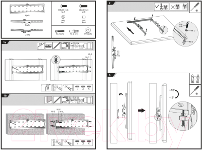 Кронштейн для телевизора Ultramounts UM 838T
