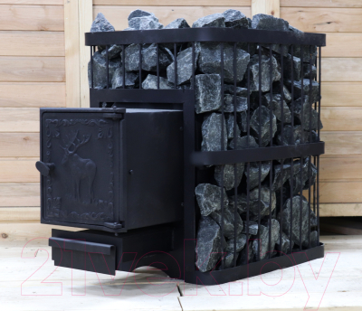 Печь-каменка КомфортПром Чугун 10013003 (105кг)