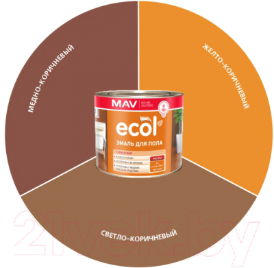 Эмаль MAV Ecol ПФ-266