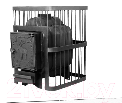 Печь-каменка КомфортПром Чугун Без выноса 10013013 (68кг) - фото