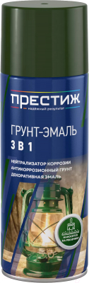 Грунт-эмаль ПРЕСТИЖ 3в1 RAL 8017 - фото