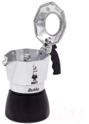 Гейзерная кофеварка Bialetti Brikka 2020 / 21012