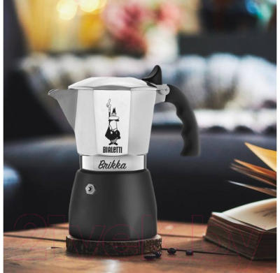 Гейзерная кофеварка Bialetti Brikka 2020 / 21012