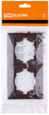 Рамка для выключателей и розеток TDM Лама SQ1815-0430