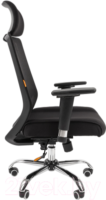 Кресло офисное Chairman 555 Lux (TW, черный)
