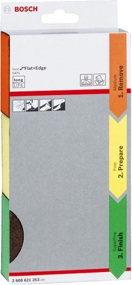 Набор губок абразивных Bosch 2.608.621.253