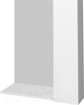 Шкаф с зеркалом для ванной Garda Marsel-3 650R - фото