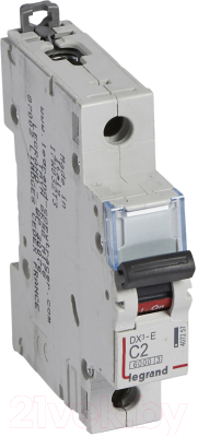 Выключатель автоматический Legrand DX3-E C2 1П 6000 6kA / 407257 - фото