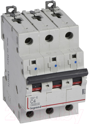 Выключатель автоматический Legrand DX3-E C4 3П 6000 6kA / 407287 - фото