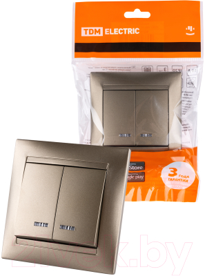 Выключатель TDM Лама SQ1815-0705