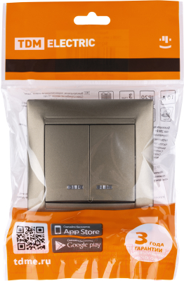 Выключатель TDM Лама SQ1815-0705