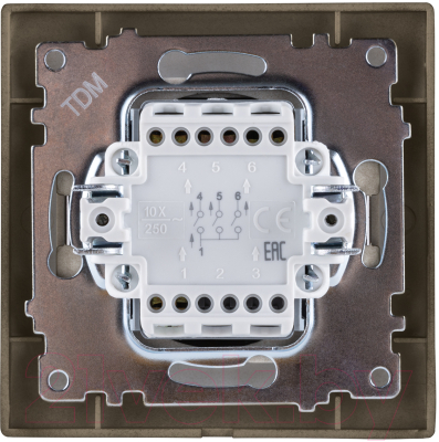 Выключатель TDM Лама SQ1815-0703