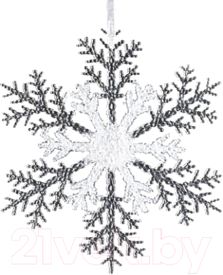 Елочная игрушка Erich Krause Decor Снежинка / 51138 - фото