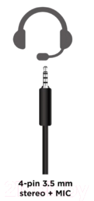 Наушники-гарнитура Gembird GHS-05-O