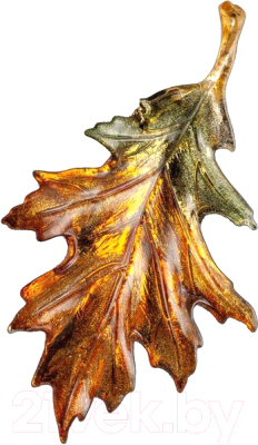 Елочная игрушка Erich Krause Decor Осенний лист / 51153 - фото