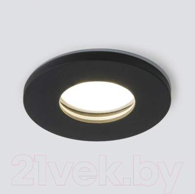 Точечный светильник Elektrostandard 125 MR16 (черный матовый) - фото