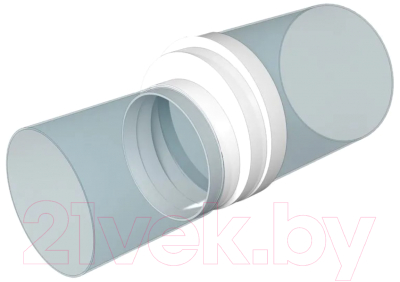 Переходник воздуховода ERA ПУ16.15.12,5.12.10.8