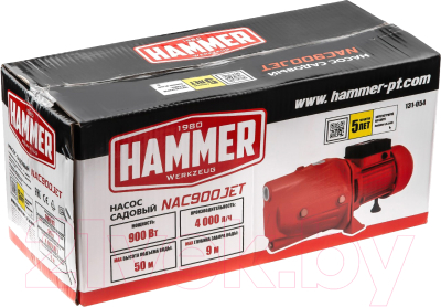 Садовый насос Hammer NAC900JET