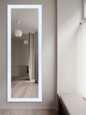 Зеркало Декарт Настенное в багете 8Л2438 (белый)