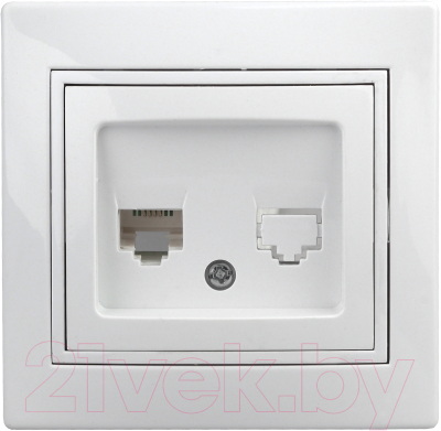 Розетка INTRO Plano 1-302-01 / Б0027619 - фото