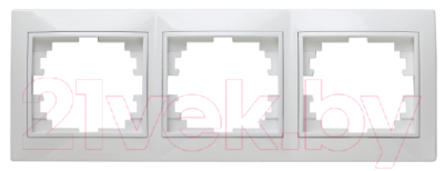 Рамка для выключателей и розеток INTRO Plano 1-503-01 / Б0027627 - фото
