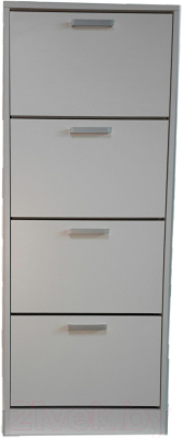 Тумба для обуви Элана 4.60т (белый/белый) - фото